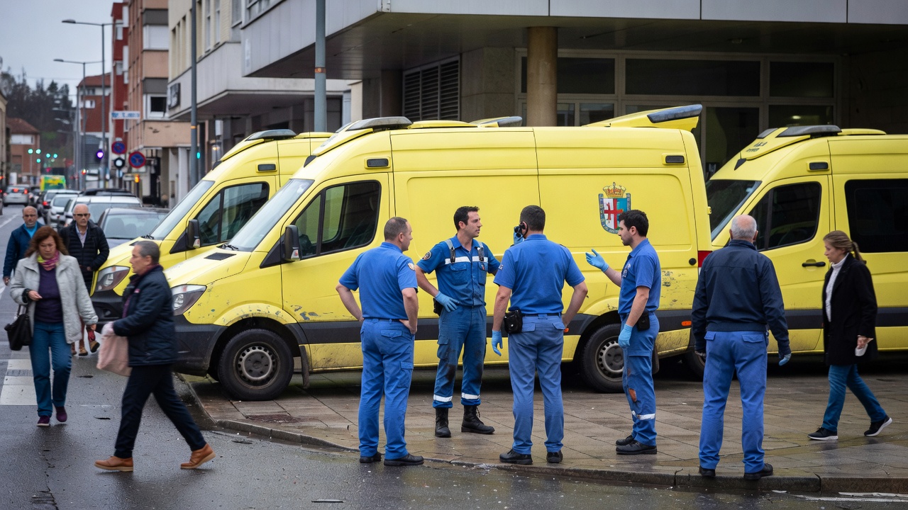 CCOO denuncia que Lugo conta só con tres ambulancias para 144.000 persoas tras suceso en Camiño Real