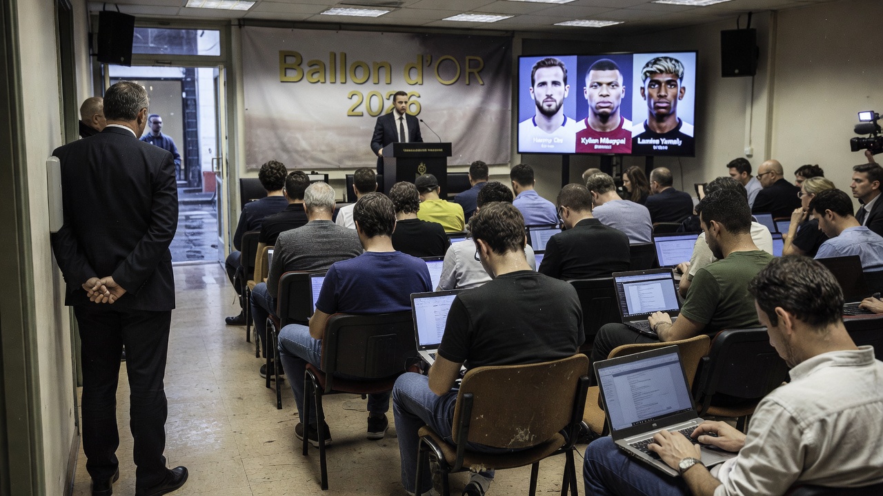Harry Kane gaña o Balón de Ouro 2026 por diante de Mbappé e Yamal
