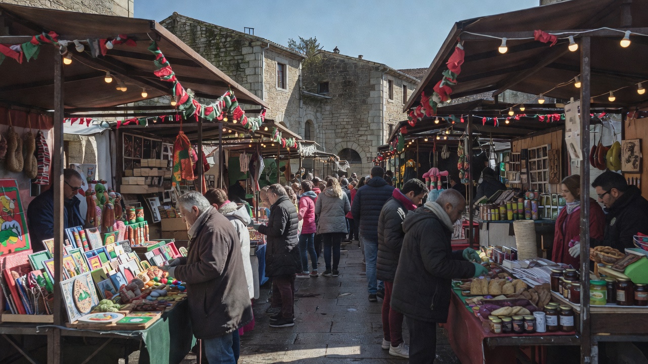 Ourense abre hoxe o prazo para que empresas xestionen as 20 casetas do Mercado de Nadal