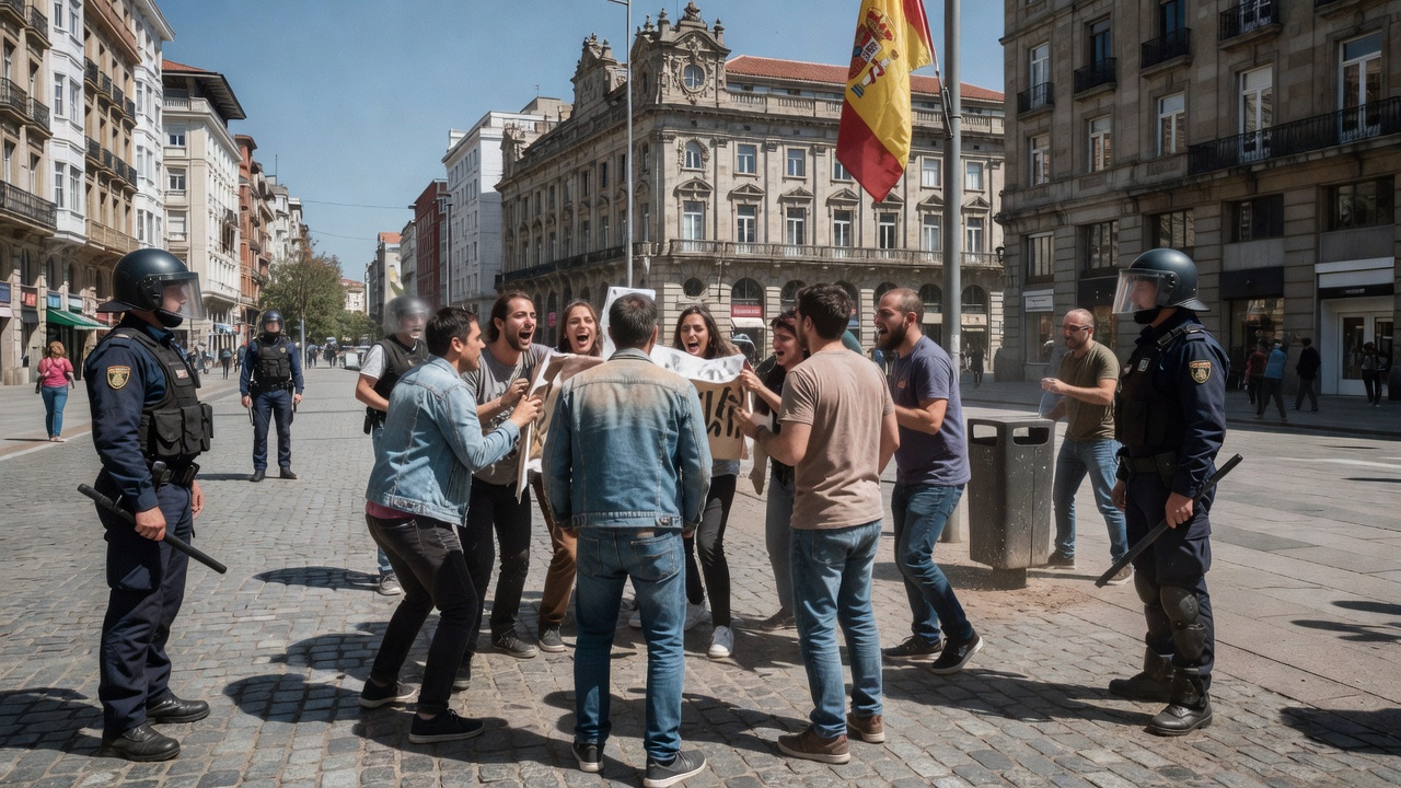 Pedro Blanco acusa “grupos organizados” como instigadores dos altercados en A Coruña e pide calma social